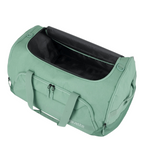 Lieblingstasche Kick Off Reisetasche L in sage green with a spacious open main compartment and durable fabric.