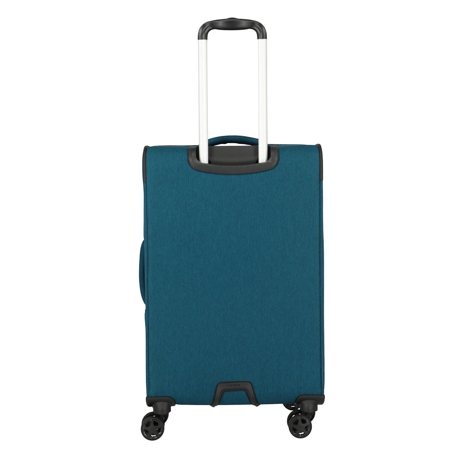 Lieblingstasche KICK OFF medium expandable 4-wheel trolley suitcase in teal blue with telescopic handle