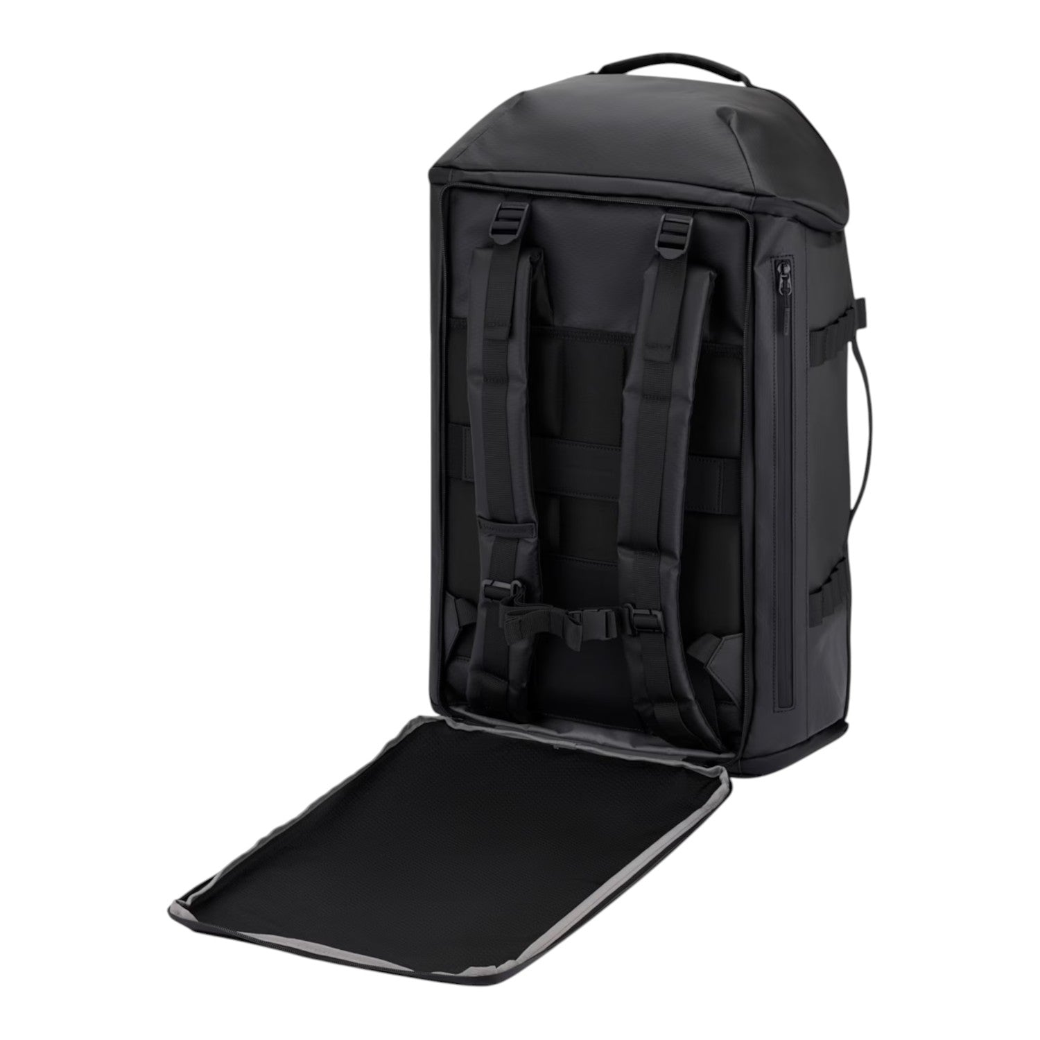 Lieblingstasche Lisbon Duffle Backpack L in black with adjustable shoulder straps and a wide-opening main compartment