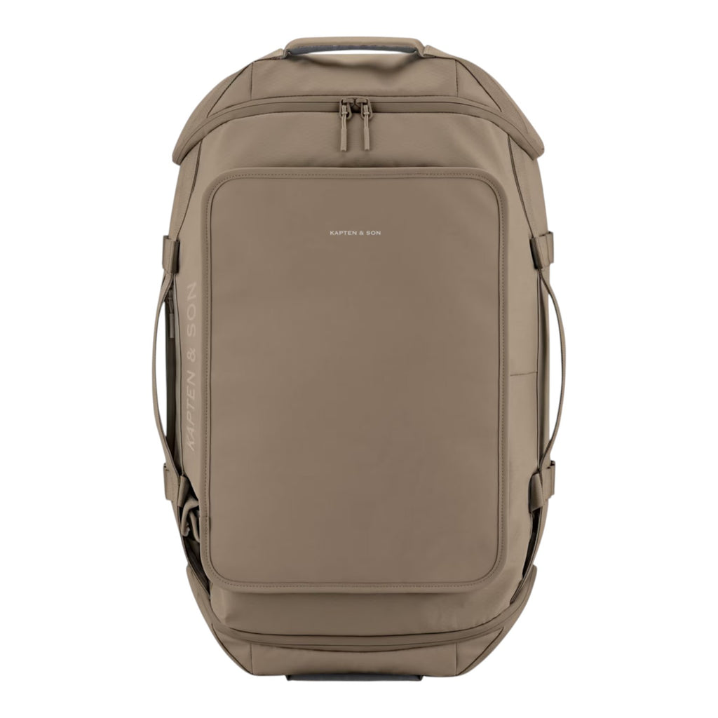 Lieblingstasche Lisbon Duffle Backpack L in taupe with a minimalist design and durable water-repellent fabric