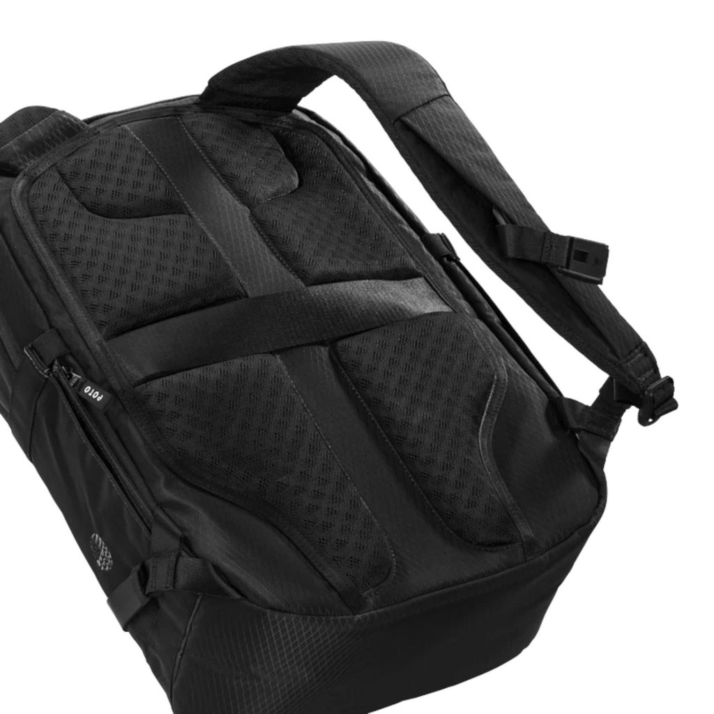 Lieblingstasche Midi20 black city backpack with breathable padded back panel and ergonomic shoulder straps