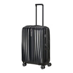 Lieblingstasche NEXIS Spinner 70/26 Exp black hardside suitcase with four wheels and an extendable handle
