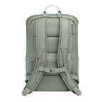 Lieblingstasche Pro Pack sage green laptop backpack with ergonomic straps, mesh back panel, and chest buckle