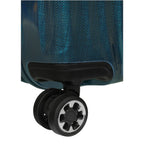 Lieblingstasche PRODIVER HS spinner suitcase close-up of the durable black and silver double wheel system