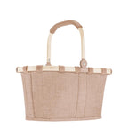 Lieblingstasche reisenthel Carrybag XS shopping basket in beige with a soft-grip handle and sturdy frame