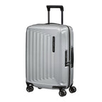 Lieblingstasche Samsonite NUON Spinner 55/20 silver hard shell carry-on suitcase with TSA lock and 4 spinner wheels