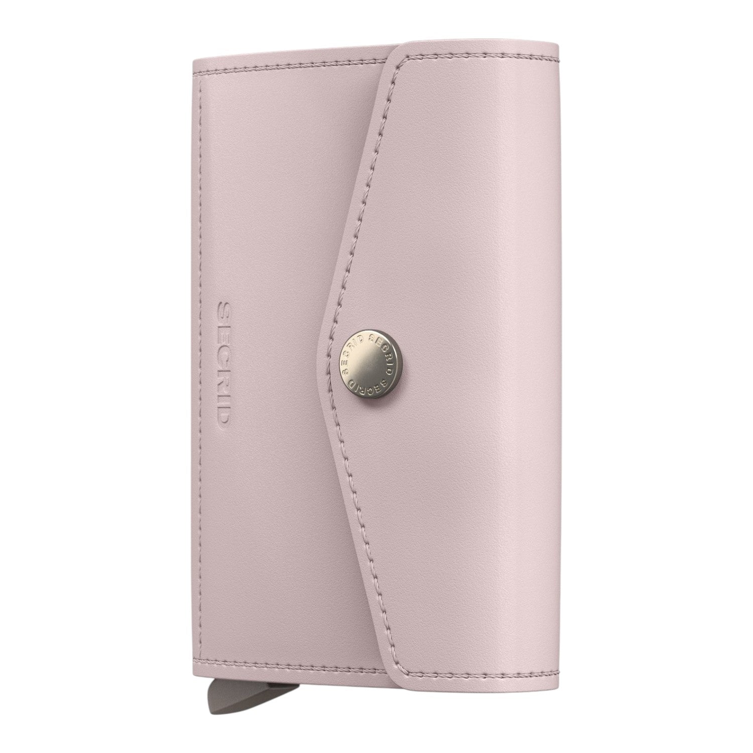 Lieblingstasche Secrid Envelope Original wallet in soft pastel pink leather with a secure snap button closure
