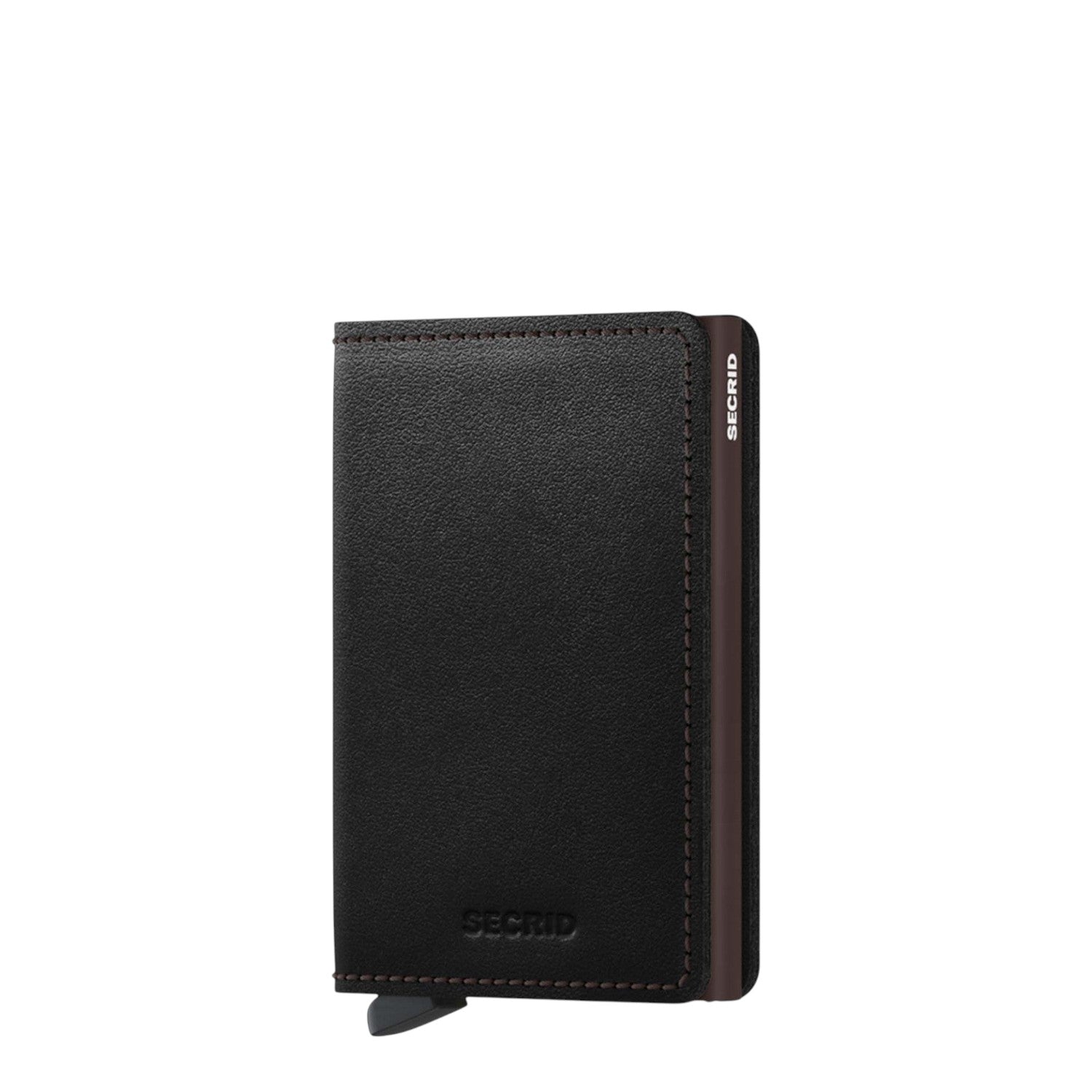 Lieblingstasche Secrid Slimwallet in black leather with RFID protection and card slide mechanism