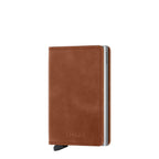 Lieblingstasche Secrid Slimwallet Vintage in brown leather with integrated RFID-blocking card protector mechanism
