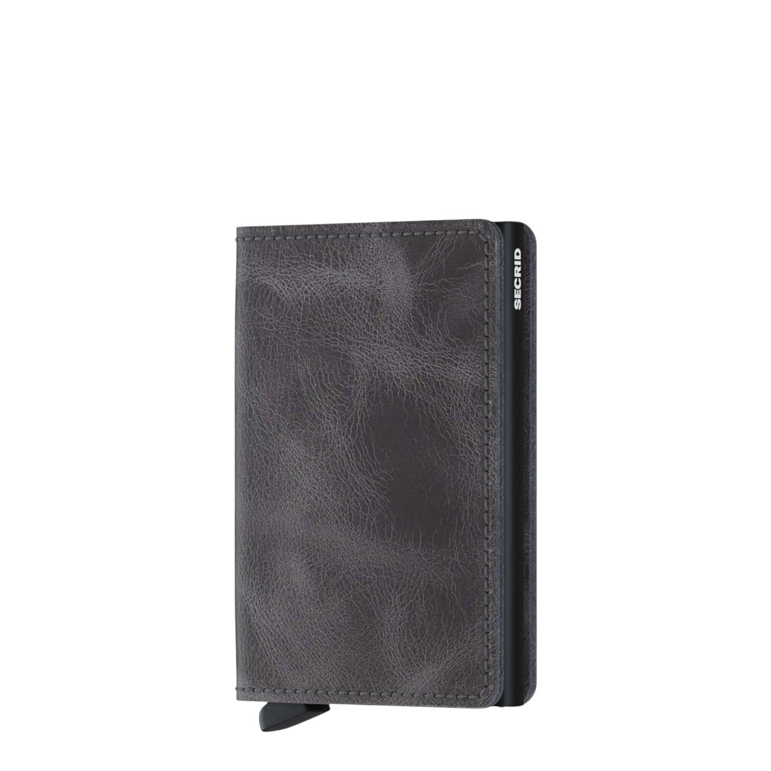 Lieblingstasche Secrid Slimwallet in vintage grey leather with RFID protection and card mechanism