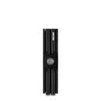 Lieblingstasche Secrid Twinwallet Crisple in black with textured leather finish and dual card protector mechanism