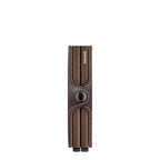 Lieblingstasche Secrid Twinwallet Original in dark brown leather with two card protectors and snap button closure