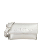Lieblingstasche Pochette Pandia Re silver metallic crossbody bag with embossed logo