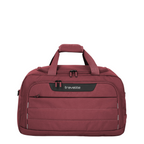 Lieblingstasche Skaii weekender rucksack in burgundy with top handles and front zip pocket