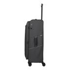 Lieblingstasche Skaii 4-wheel expandable trolley suitcase in dark grey with TSA lock and side handle