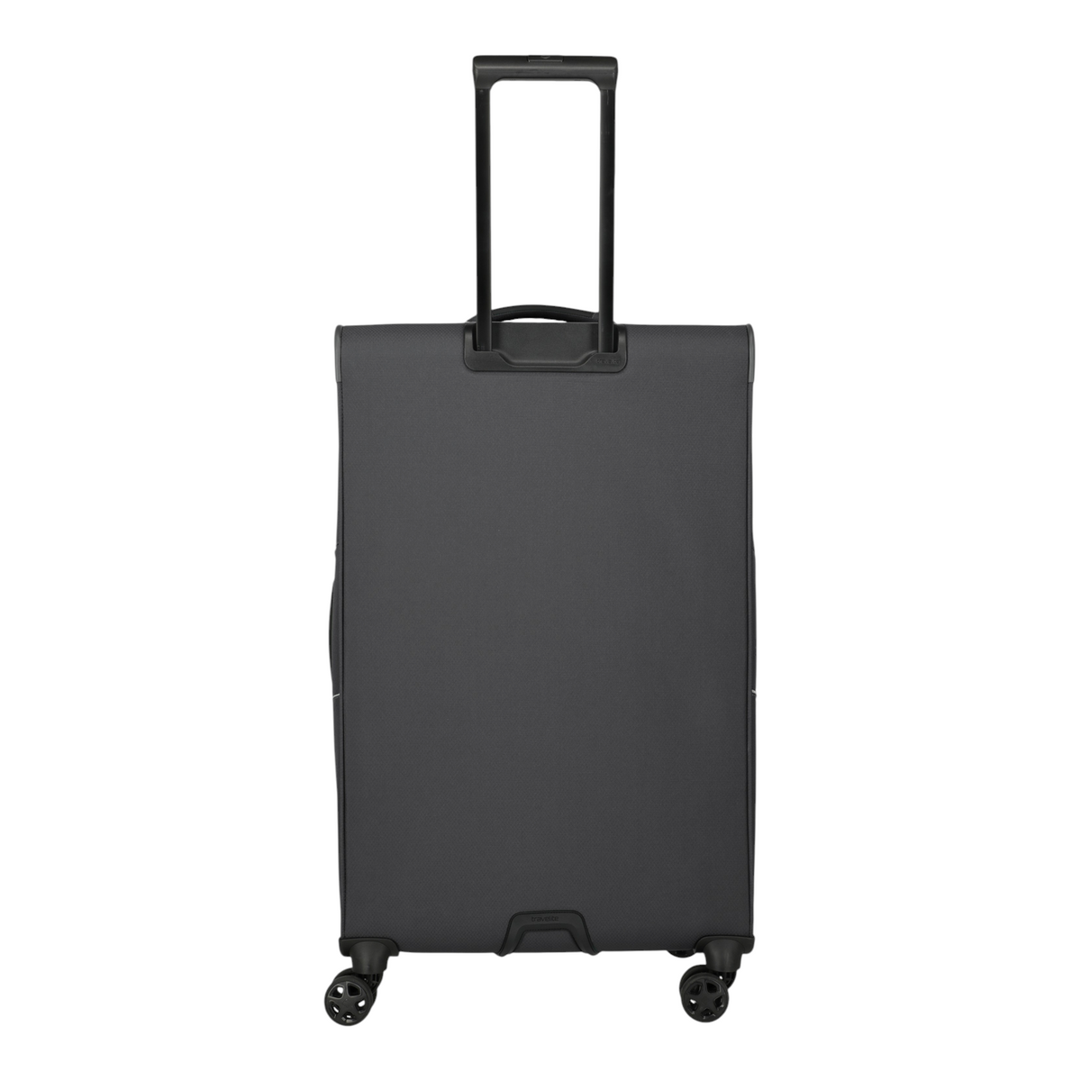 Lieblingstasche Skaii 4-wheel expandable large trolley suitcase in dark grey with an extended telescopic handle