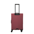 Lieblingstasche Skaii medium expandable 4-wheel trolley suitcase in dark red with black telescopic handle