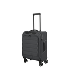 Lieblingstasche Skaii Trolley 4W S in dark grey with four wheels, telescopic handle, and integrated TSA lock