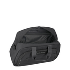 Lieblingstasche Skaii Weekender travel bag in black with open main compartment and front zippered pocket