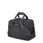 Lieblingstasche Skaii Weekender travel bag in black with padded handles, adjustable shoulder strap, and front pocket.