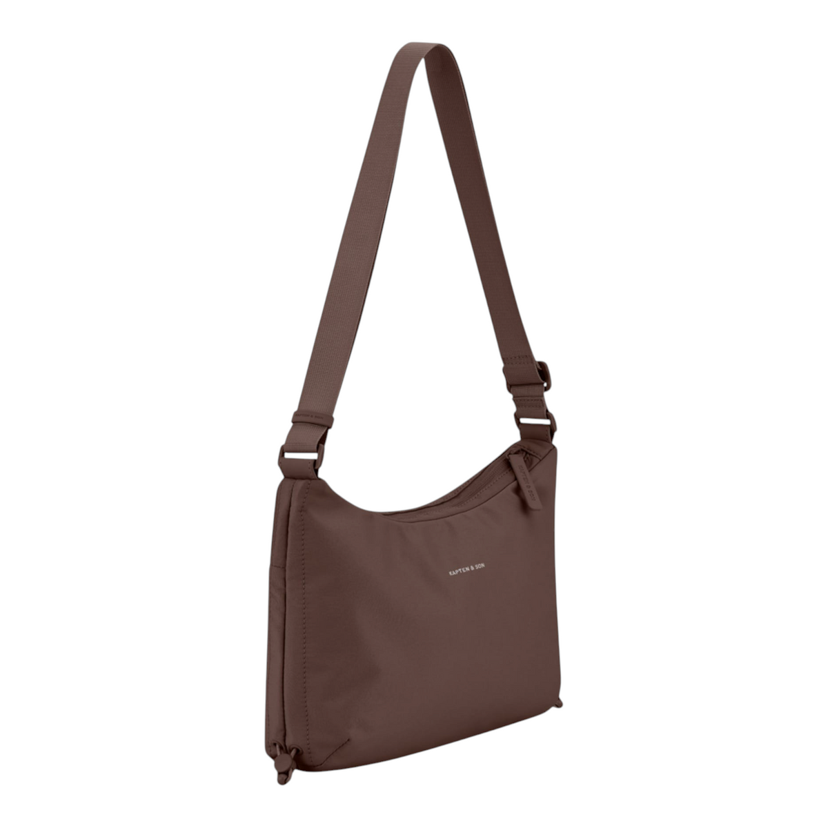 Lieblingstasche Skara Small brown crossbody bag with adjustable strap and minimalist design