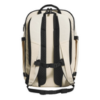 Lieblingstasche Tidy22 business backpack in cream with black straps, breathable back padding, and chest strap.