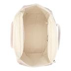 Top view of the Lieblingstasche Tote L in a soft beige shade, showing the spacious interior and zipper closure.
