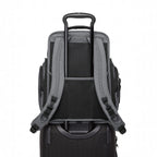 Lieblingstasche Tumi Alpha Brief Pack in grey featuring a padded mesh back panel and luggage sleeve for travel