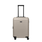 Lieblingstasche UPGRADE 4w Trolley S20 in beige with a hard shell, telescopic handle, and four spinner wheels.