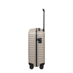 Lieblingstasche UPGRADE 4w Trolley S23 in beige with a hard shell, side handle, and integrated TSA lock.