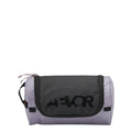 Lieblingstasche Wash Pack toiletry bag in grey and black with AEVOR branding and hanging design for travel