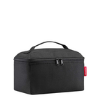 Lieblingstasche black padded beauty case with top handle and zipper closure for organized makeup and toiletries
