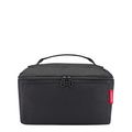Lieblingstasche black padded beauty case with top handle and zipper closure for organized makeup storage