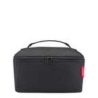 Lieblingstasche black padded beauty case with top handle and zipper closure for organized makeup storage