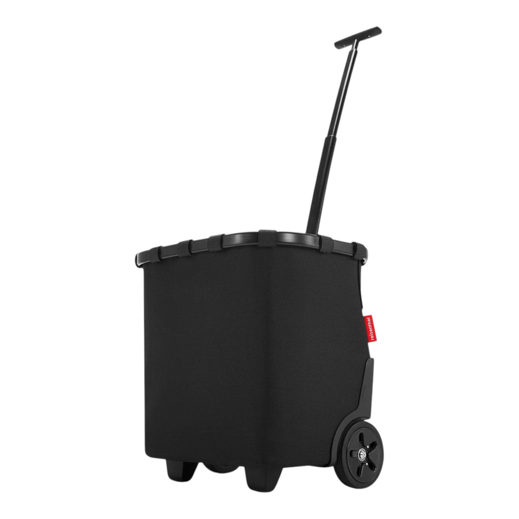 Lieblingstasche reisenthel Carrycruiser shopping trolley in black with telescopic handle and sturdy wheels