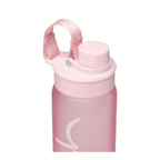 Lieblingstasche Satch sport water bottle in frosted light pink with a matching carry strap and leakproof cap