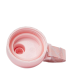 Lieblingstasche Satch BPA-free pink sports water bottle cap with integrated carrying strap