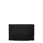 Lieblingstasche black wallet in Scandi style with durable fabric, coin compartments, and transparent ID window
