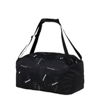 Lieblingstasche satch reflective black sports bag with digital pattern, separate shoe compartment and carry straps.