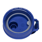Lieblingstasche satch XL blue plastic water bottle lid with leak-proof seal and carrying strap
