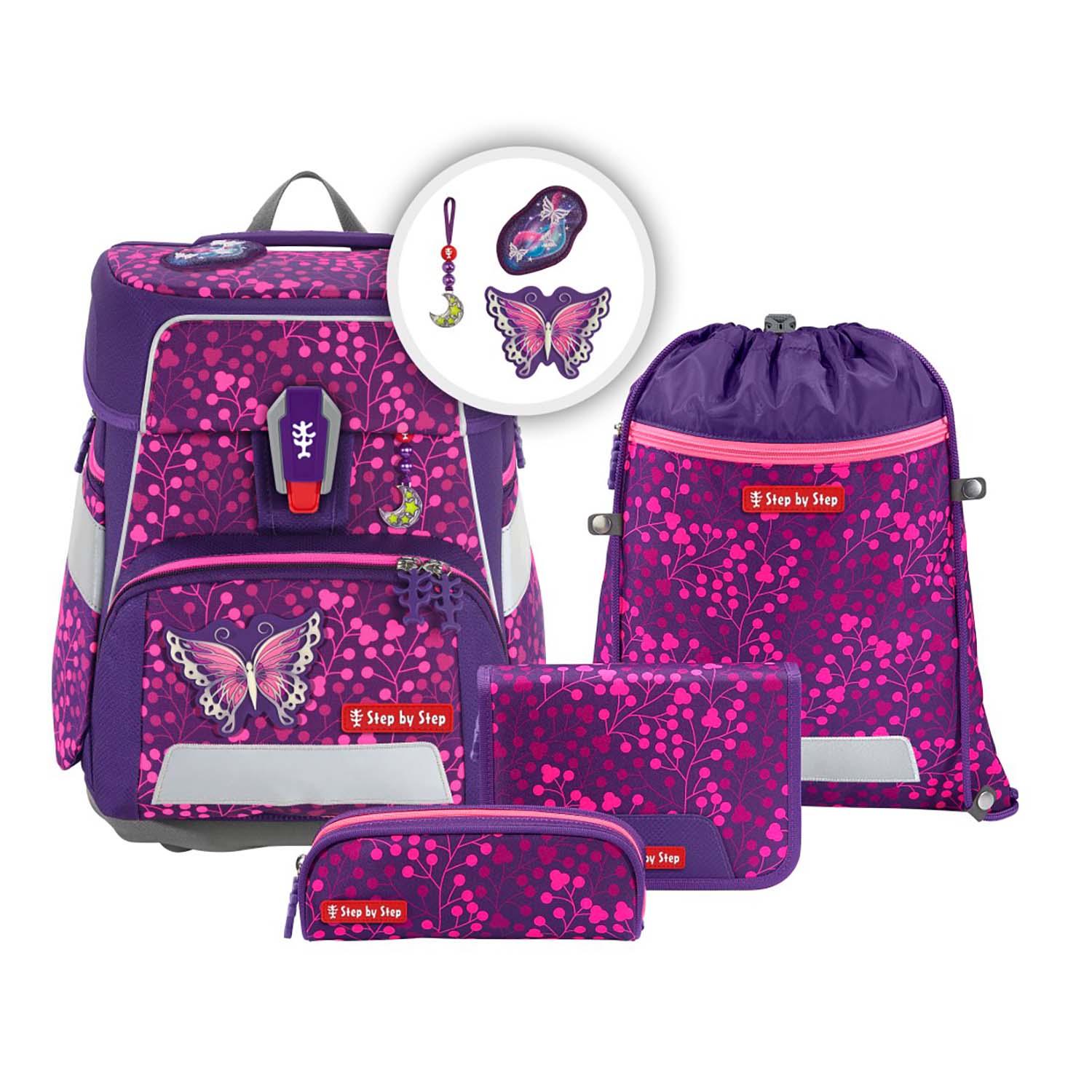 Space Shine schoolbag set