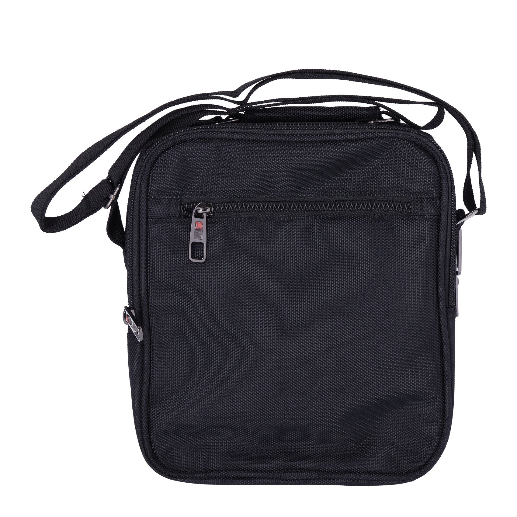 Shoulder bag with handle and front pocket