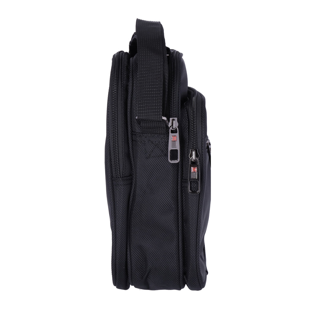 Shoulder bag with handle and front pocket