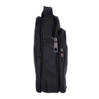 Shoulder bag with handle and front pocket