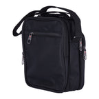Shoulder bag with handle and front pocket