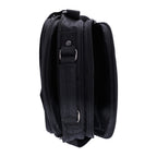 Shoulder bag with handle and front pocket