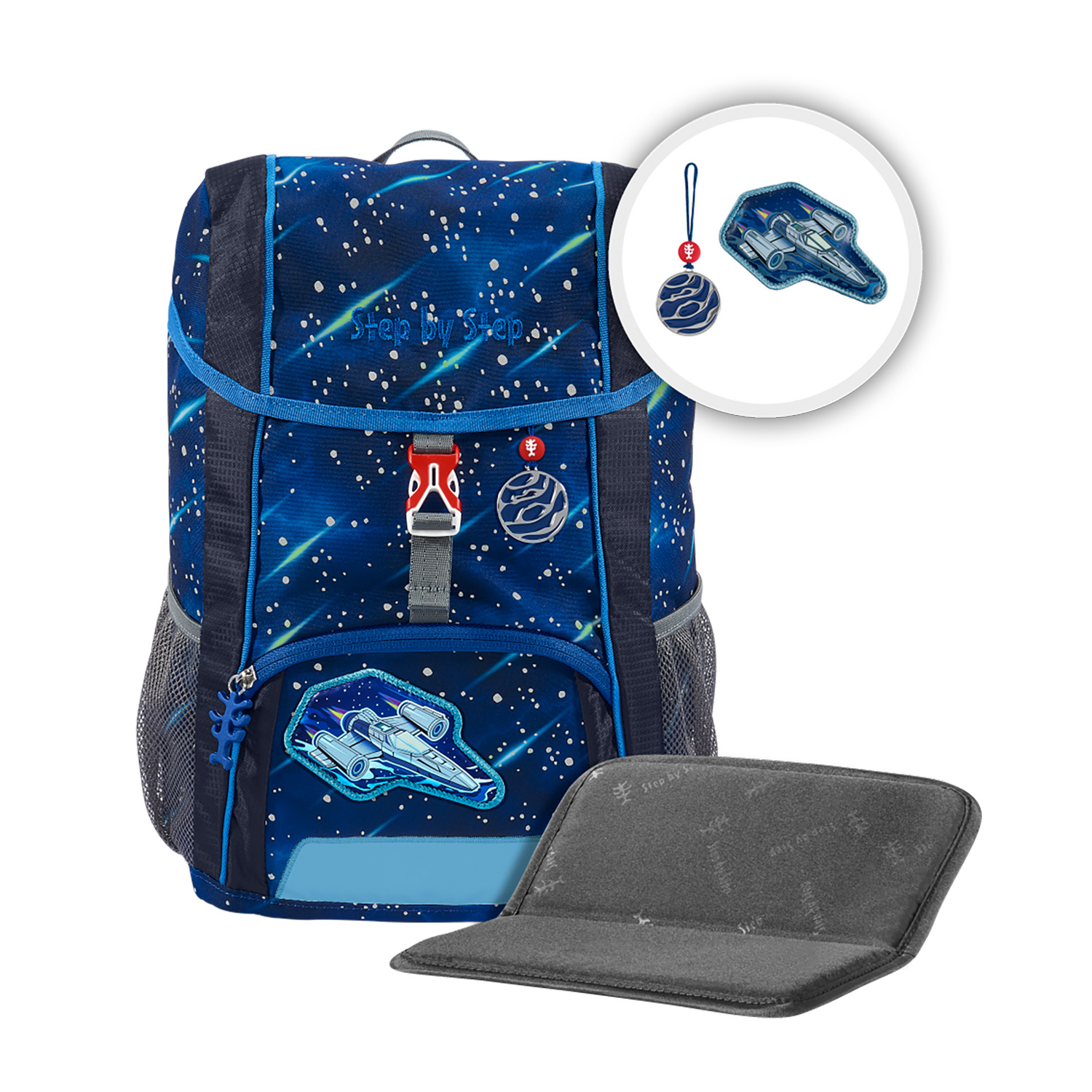 Step-by-Step_KID-Rucksack-Set_00213365_Star-Shuttle-Elio_06 Step by Step KID backpack set REFLECT