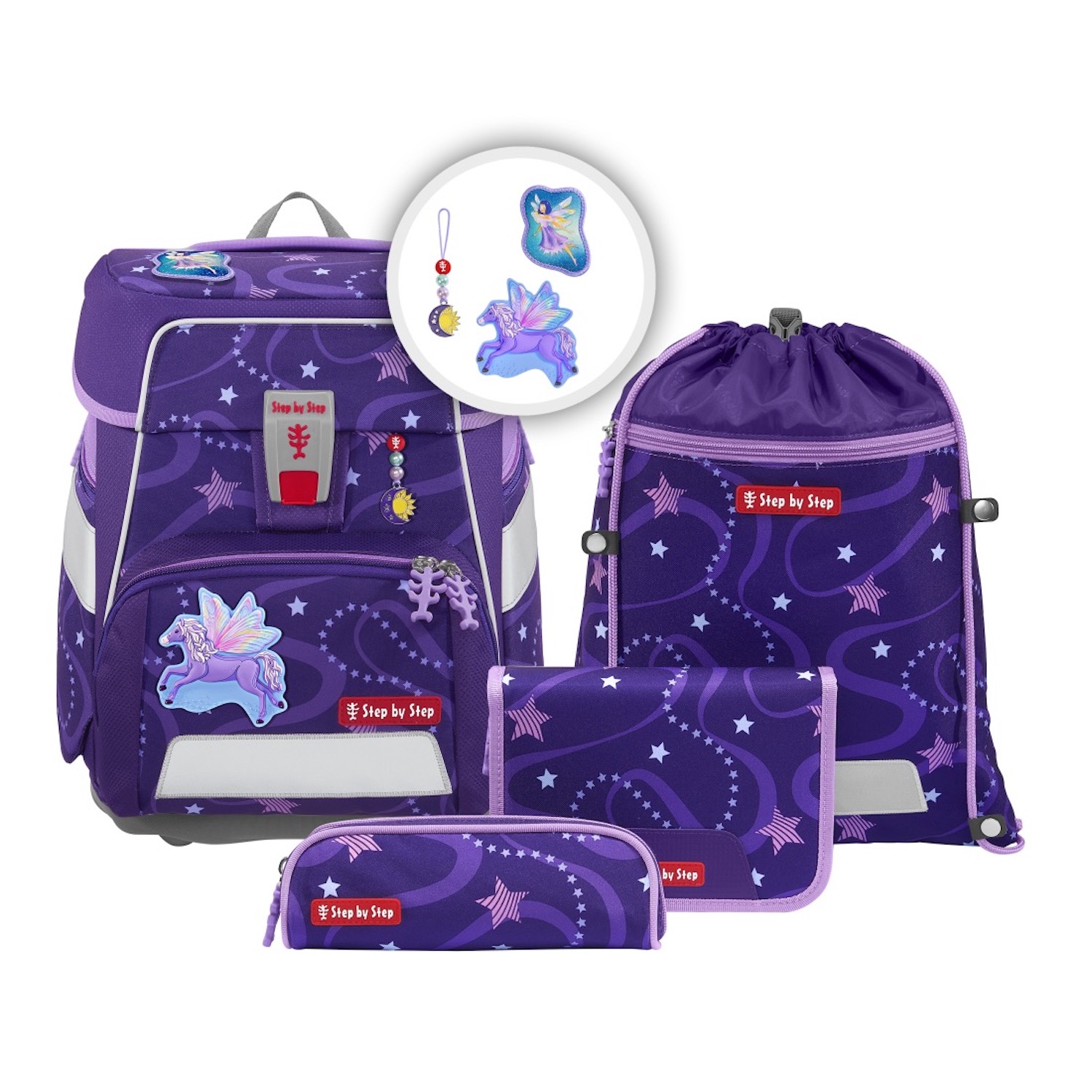 Step-by-Step_Space_Pegasus-Emily-2 Step by step space school bag set