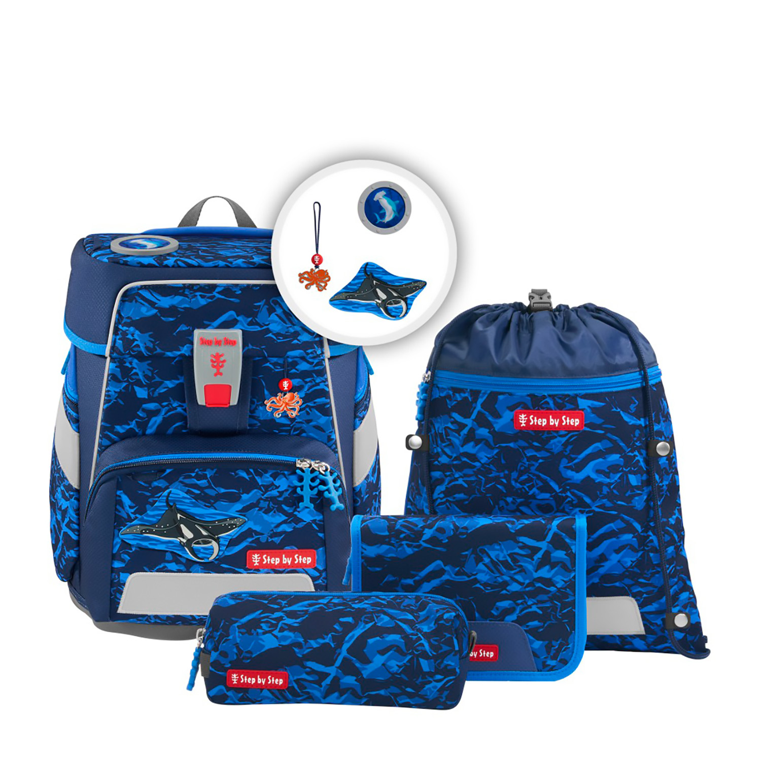 Step by step space school bag set Step by step space school bag set
