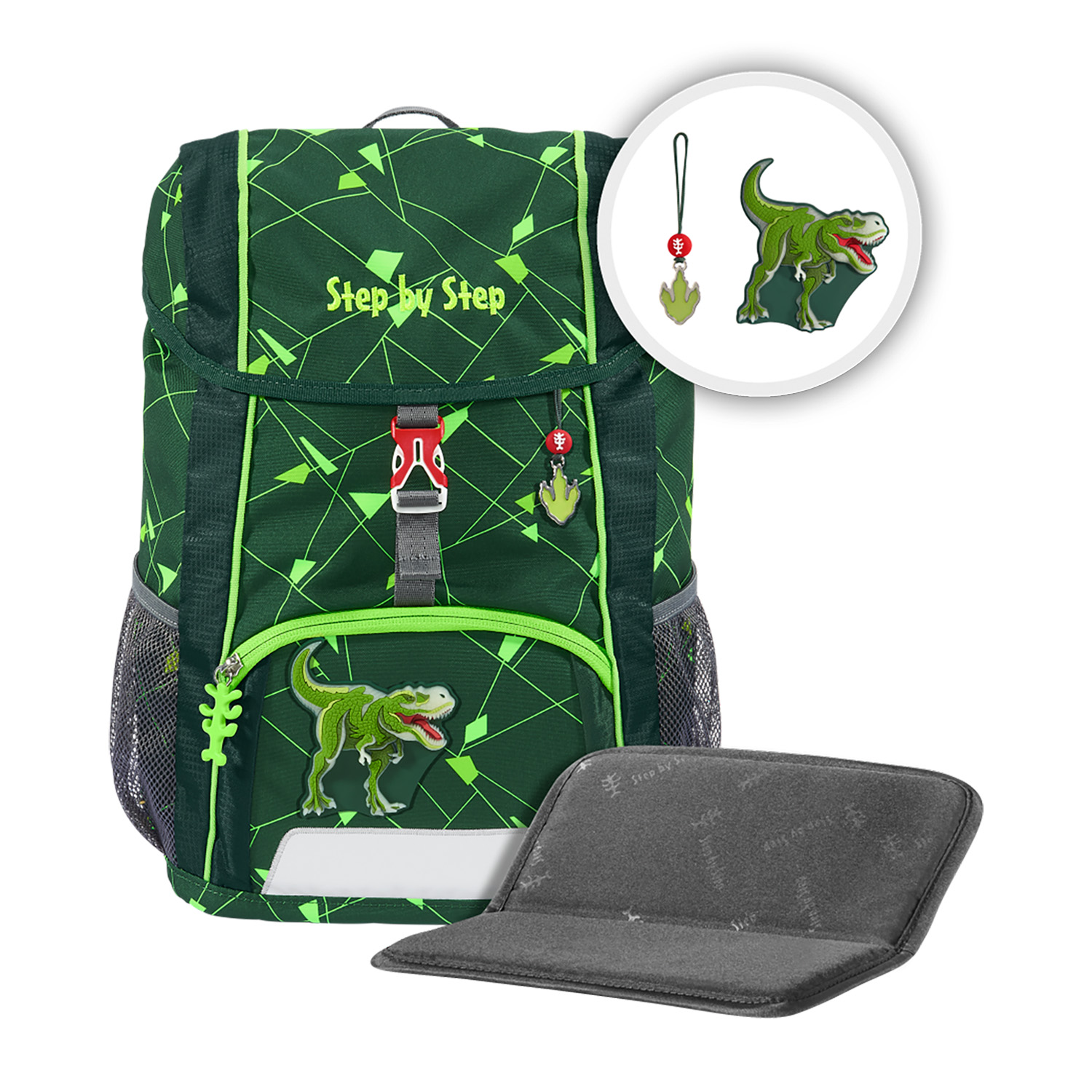 Step-by-Step_KID-Rucksack-Set_00213363_Dino-Night_06 Step by Step KID backpack set SHINE